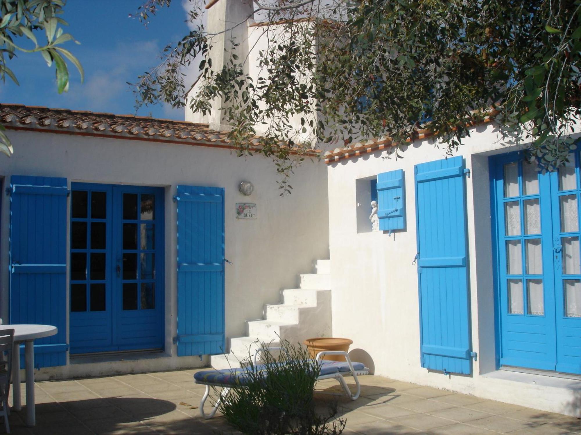 Le Buzet Bleu Bed & Breakfast Noirmoutier-en-l'Ile Dış mekan fotoğraf