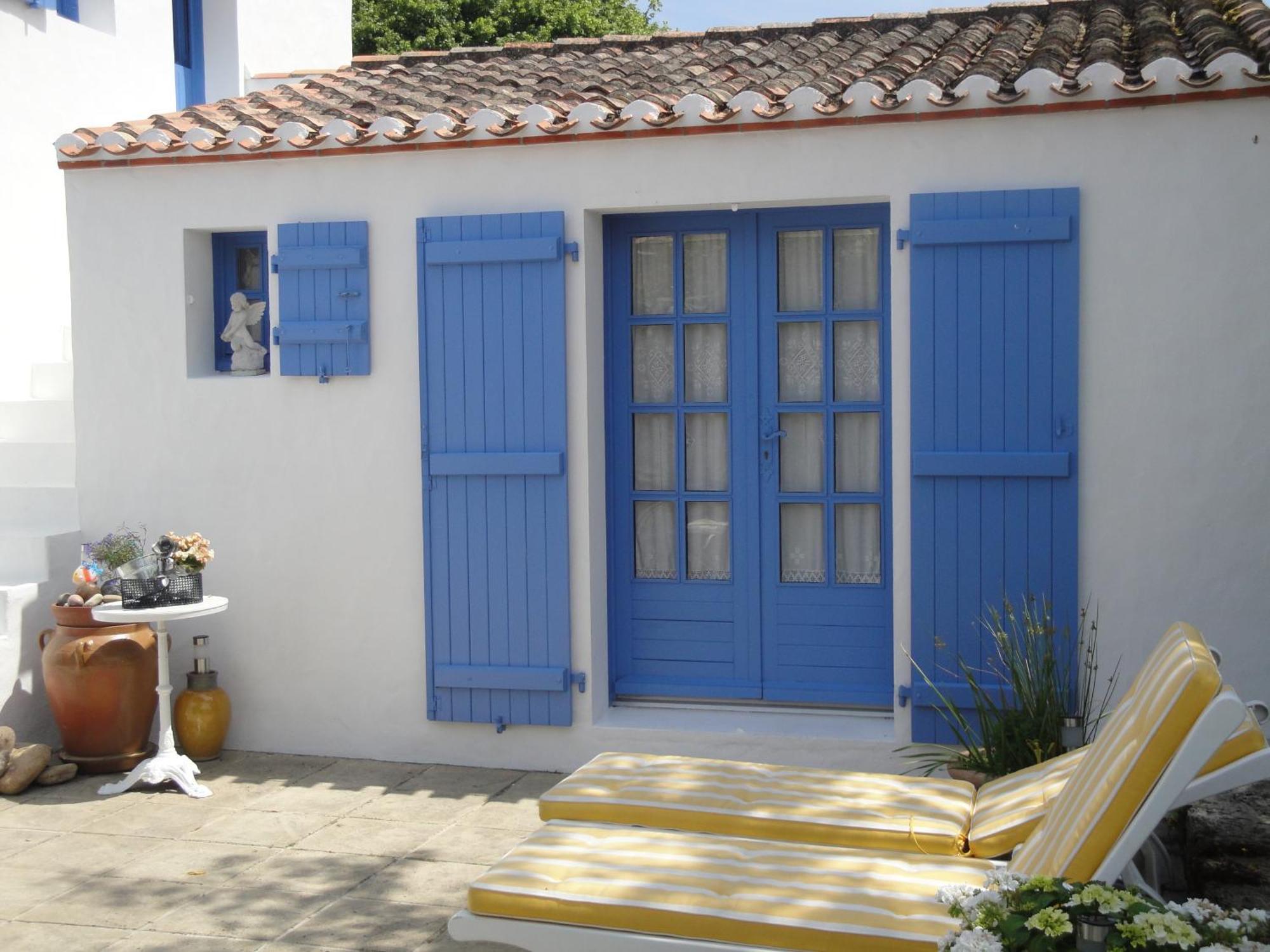 Le Buzet Bleu Bed & Breakfast Noirmoutier-en-l'Ile Dış mekan fotoğraf